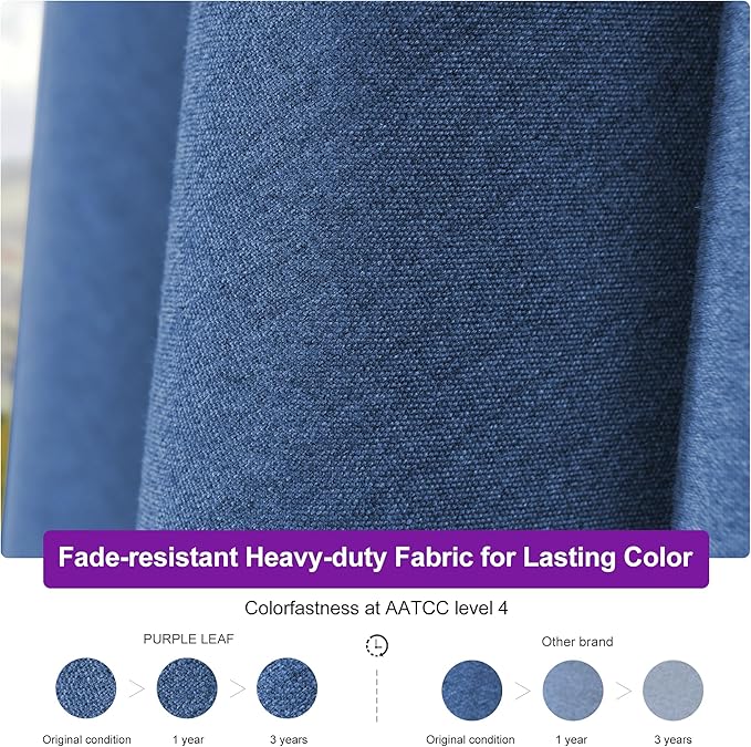 PURPLE LEAF 9' x 12' Cantilever Patio Umbrella Outdoor Umbrella with 280lbs Base Large Rectangular Windproof Offset Umbrella for Pool Deck Garden, Ocean Slate