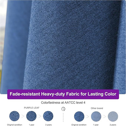 PURPLE LEAF 9' x 12' Cantilever Patio Umbrella Outdoor Umbrella with 280lbs Base Large Rectangular Windproof Offset Umbrella for Pool Deck Garden, Ocean Slate