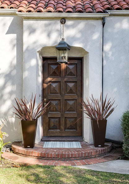 Veradek V-Resin Indoor/Outdoor Taper Planter (26 inch, Espresso)