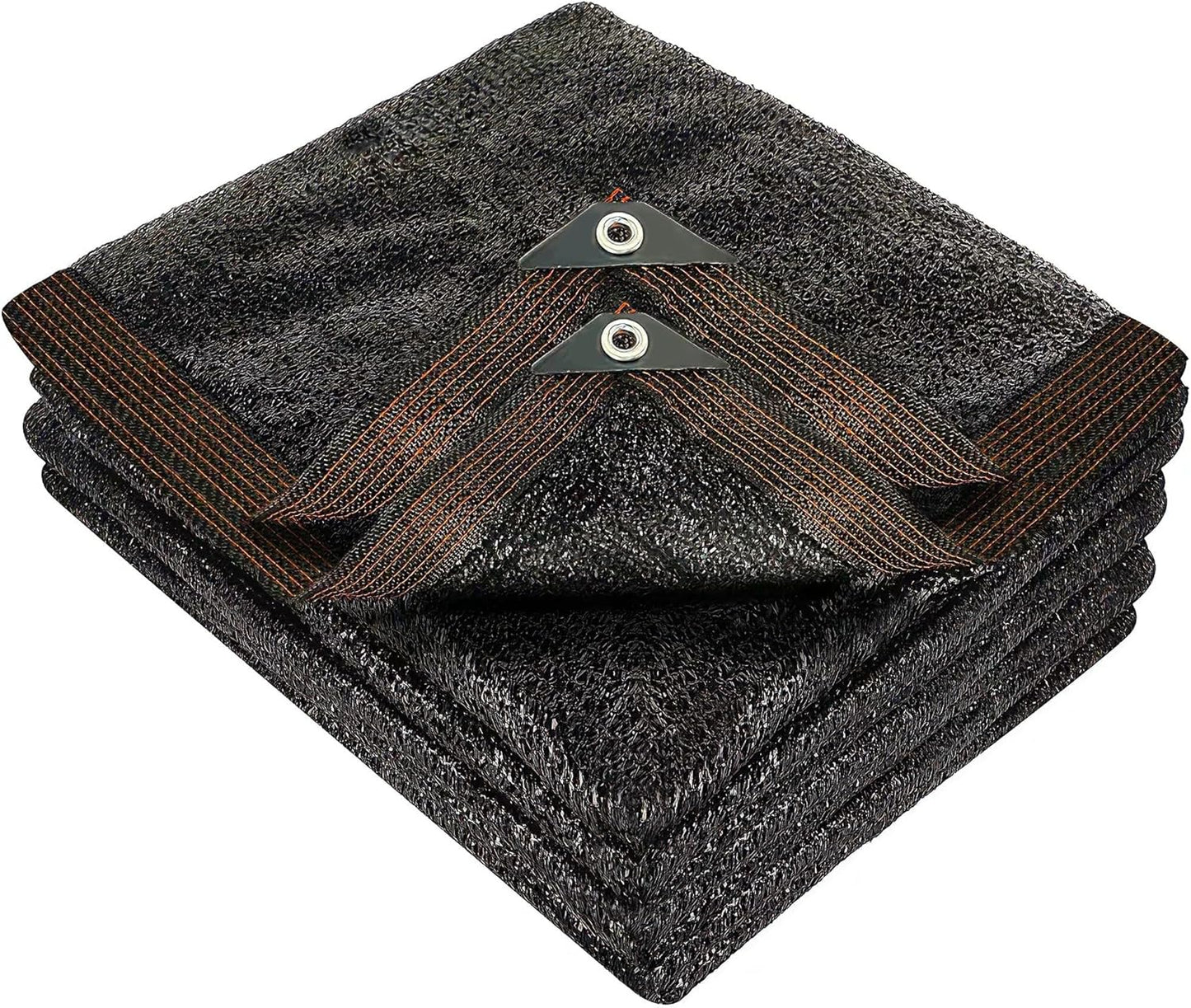 winemana 50% Black Shade Cloth, 8 x 20 FT Durable Mesh Tarp with Grommets, Garden Sunblock Shade Cloth Shading Antifreezing for Plants Cover, Greenhouse, Barns Kennel, Patio, Tomatoes