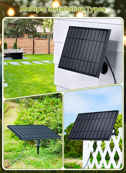 Brightown 208FT Solar String Lights Outdoor Waterproof with Remote, Solar Patio Lights with 100 Shatterproof LED Bulbs, 3 Light Mode, Dimmable & Timer, Hanging String Lights for Porch Garden Bistro