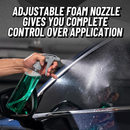 Chemical Guys Acc_121.16HD3 Acc_121.16HD-3PK Chemical Resistant Heavy Duty Bottle and Sprayer, 16 oz, Pack of 3