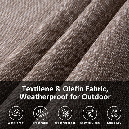 SUNCREAT Hammocks Outdoor Hammock with Spreader Bar, Poolside Portable Hammock for Outside with Carrying Bag, Coffee