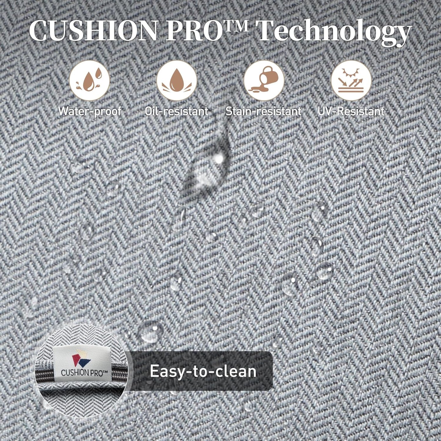 Metal Outdoor Rocker Patio Chairs Set of 2 with 5.75" Extra Thick Cushion, 2 Piece High Back Rocker Patio Chairs All Weather Outdoor Furniture Seating for Deck Balcony Porch, Gray