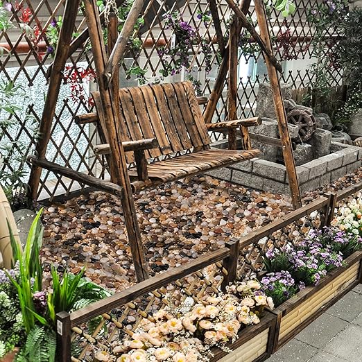 30 lbs River Rocks, 1-1/2 inch Plant Rocks for Pots Indoor, Decorative Garden Rocks Outdoor Landscaping, Polished Natural Stone for Walkways, Yard, Vases, Crafts