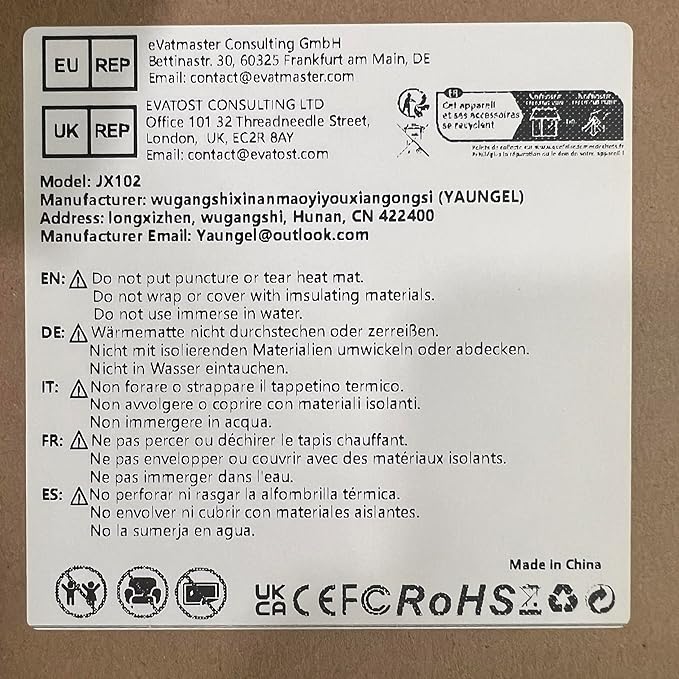 YAUNGEL Seed Starter Tray with Grow Light, 5 Pack Seed Starter Kit with Heat Mat, Seedling Starter Trays with Timing Controller Adjustable Brightness, Thicken Trays with Humidity Domes