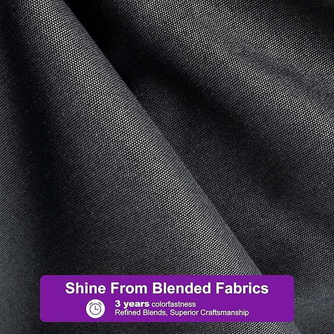 PURPLE LEAF 9' X 11.5' Rectangle Cantilever Umbrella with Base Outdoor Large Aluminum Patio Umbrella with 3-Year Fade Resistance Recycled Fabric and 360-degree Rotation for Deck Garden, Graphite Grey