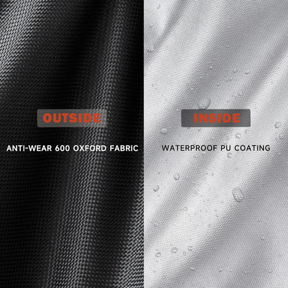 Pizza Oven Cover for Blackstone 2238 Outdoor Pizza Oven, Heavy-Duty 600D Protective Cover for Blackstone 13" Tabletop Rotating Pizza Oven