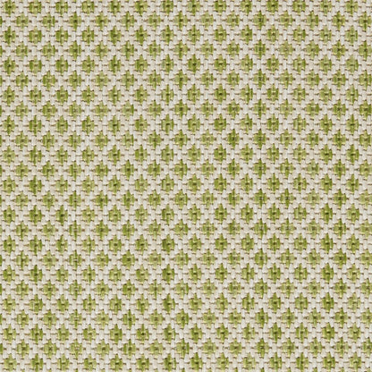 Nourison Home Courtyard Indoor/Outdoor Ivory Green 2'2" x 10' Area Rug, Easy Cleaning, Non Shedding, Bed Room, Living Room, Dining Room, Backyard, Deck, Patio (2x10)
