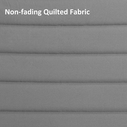 SUNCREAT Portable Double Hammock with Hardwood Spreader Bar, Extra Large Outdoor Hammock with Soft Pillow, 475 lbs Capacity, Light Gray