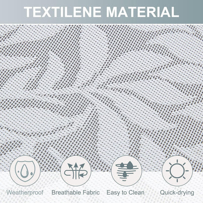 Two Person Hammock with Stand Heavy Duty, Outdoor Patio Hammock with Portable Steel Stand, Large Double Hammocks with Quick Dry Textilene Fabric,480lbs Capacity.(Grey White)