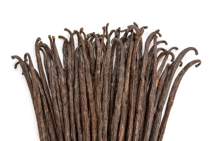 25 Vanilla Beans - Whole Extract Grade B Pods for Baking, Homemade Extract, Brewing, Coffee, Cooking - Tahitian