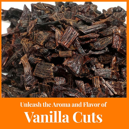 1 lb Vanilla Bean Splits, Cut From Whole Extract Grade B VanillaBeans For Making Vanilla Extract | Non-GMO. Perfect For Homemade Extract, Baking, VanillaPowder, & Icecream. by NYVanilla