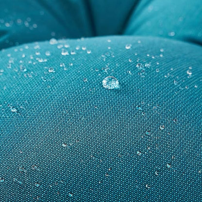 ARTPLAN All Weather Chair Outdoor Cushions Wicker Tufted Pillow with Back for Outdoor Furniture