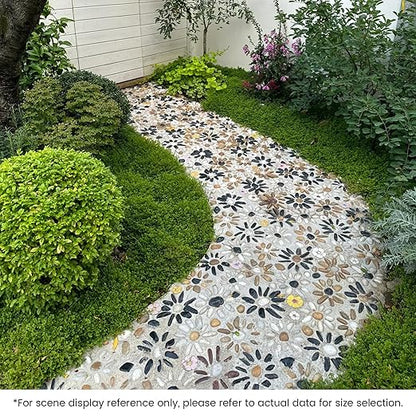 SIDONG 5 LB Mixed River Rocks, 0.3-0.5 Inches High Polished Pebbles for Indoor Plants, Aquarium Rocks Used in Fish Tank, Decorative Stones for Plants, Vases, Home Décor, Crafting, Garden Landscaping