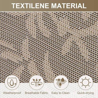 Two Person Hammock with Stand Heavy Duty, Outdoor Patio Hammock with Portable Steel Stand, Large Double Hammocks with Quick Dry Textilene Fabric,480lbs Capacity.(Mocha)