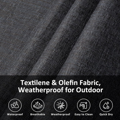 SUNCREAT Hammocks Portable Double Outdoor Hammock, 450lbs Capacity, Quick Dry 2 Person Hammock with Carrying Bag, Dark Gray