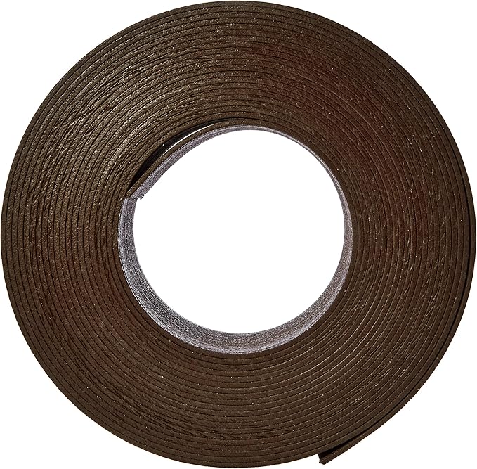 Amazon Basics Landscape Edging Coil, pack of 10 Stakes, 5 inch x 40FT, Brown
