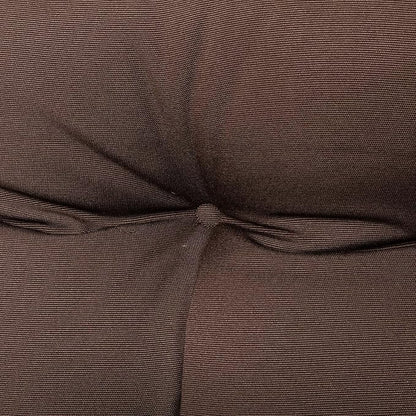 ARTPLAN All Weather Chair Outdoor Cushions Wicker Tufted Pillow with Back for Outdoor Furniture