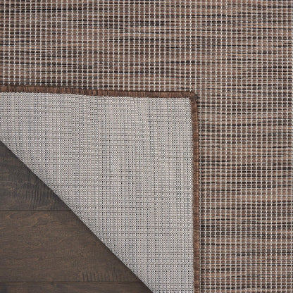 Nourison Positano Indoor/Outdoor Natural 2'2" x 12' Area Rug, Easy Cleaning, Non Shedding, Bed Room, Living Room, Dining Room, Backyard, Deck, Patio (2x12)