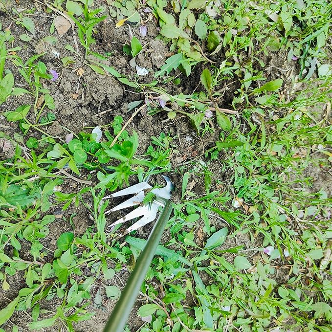 Gardening Tool, Weeder Tool Set Weeding Artifact Uprooting Tool for Garden & Patio (3pcs Weeder Tool 01)