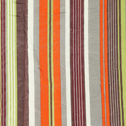 Sunnydaze Quilted Outdoor Hammock with Spreader Bars - Heavy-Duty 450-Pound Capacity Double Hammock for Outside - Canyon Sunset