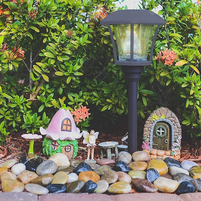 2 lbs Approx. 65 River Rocks Stones for Plants Pebbles for Indoor Plants | Aquarium Fish Tank Rocks | Polished Decorative Rocks for Vases (0.8-1.6 Inches)