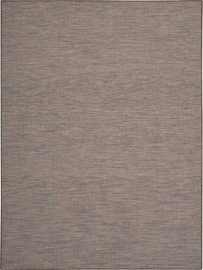 Nourison Positano Indoor-Outdoor Natural 8' x 10' Area Rug, Easy Cleaning, Non Shedding, Bed Room, Living Room, Dining Room, Backyard, Deck, Patio (8x10)