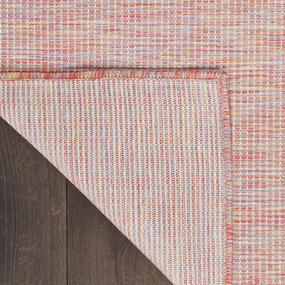 Nourison Home Positano Indoor/Outdoor Rainbow 4' x 6' Area Rug, Easy Cleaning, Non Shedding, Bed Room, Living Room, Dining Room, Backyard, Deck, Patio (4x6)