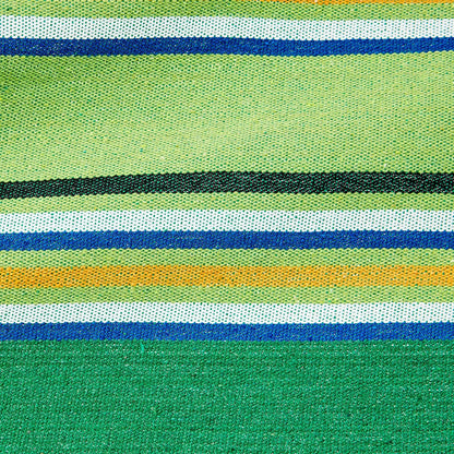 Amazon Basics Double Hammock with 9-Foot Space Saving Steel Stand and Carrying Case, 450 lb Capacity, Vigor Green, 110x47x43 inches